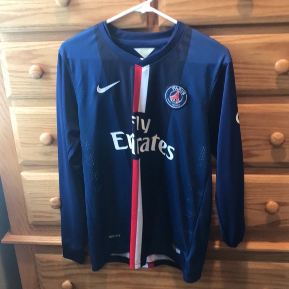 nike paris saint germain long sleeve